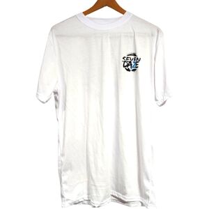 Daze White Seven Daze Tee Size L